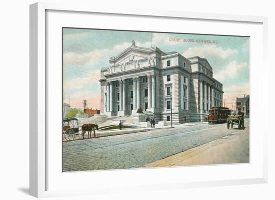 Newark Courthouse-null-Framed Art Print