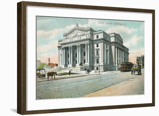 Newark Courthouse-null-Framed Art Print