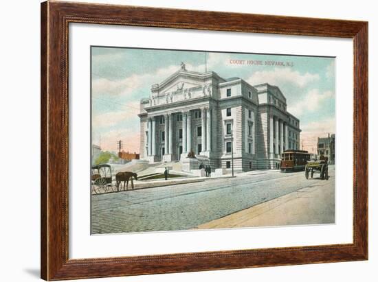 Newark Courthouse-null-Framed Art Print