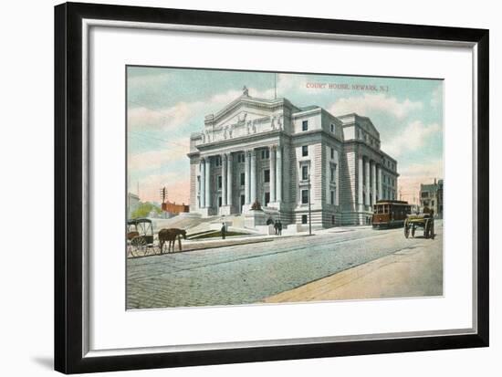 Newark Courthouse-null-Framed Art Print