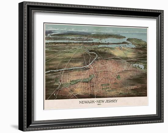 Newark, New Jersey, 1916-Shepherd-Framed Giclee Print