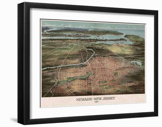 Newark, New Jersey, 1916-Shepherd-Framed Giclee Print