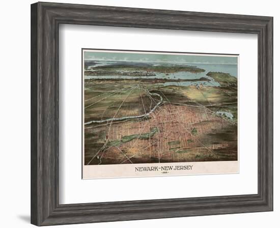 Newark, New Jersey, 1916-Shepherd-Framed Art Print