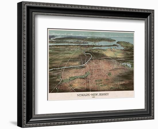 Newark, New Jersey, 1916-Shepherd-Framed Art Print