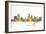 Newark New Jersey Skyline MCLR 1-Marlene Watson-Framed Giclee Print