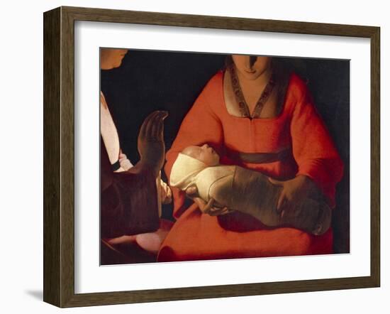 Newborn, 1645-1648-Georges de La Tour-Framed Giclee Print