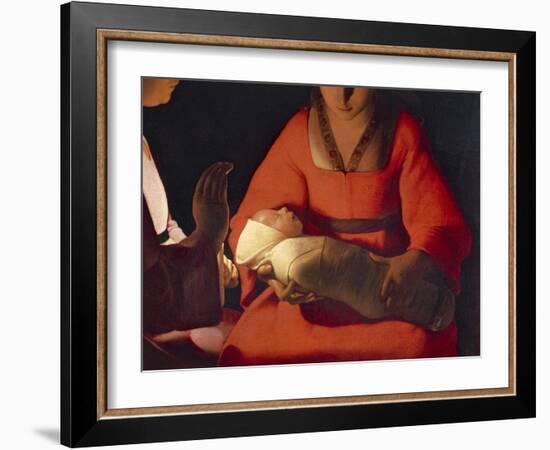 Newborn, 1645-1648-Georges de La Tour-Framed Giclee Print