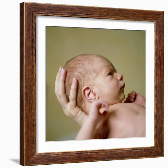 Newborn Baby-Cristina-Framed Premium Photographic Print