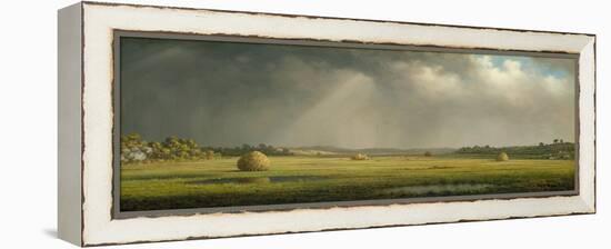 Newburyport Meadows, c.1876–81-Martin Johnson Heade-Framed Premier Image Canvas