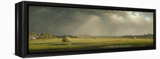 Newburyport Meadows, c.1876–81-Martin Johnson Heade-Framed Premier Image Canvas