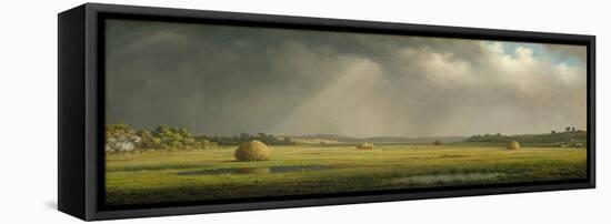 Newburyport Meadows, c.1876–81-Martin Johnson Heade-Framed Premier Image Canvas