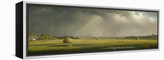 Newburyport Meadows, c.1876–81-Martin Johnson Heade-Framed Premier Image Canvas