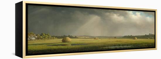 Newburyport Meadows, c.1876–81-Martin Johnson Heade-Framed Premier Image Canvas