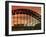 Newcastle and Gateshead, Tyne Bridge and the Sage, Tyne and Wear, England, UK-Alan Copson-Framed Photographic Print