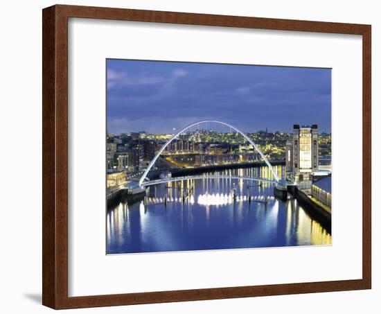 Newcastle, Tyne and Wear, England-Robert Lazenby-Framed Photographic Print