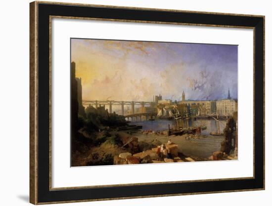 Newcastle Upon Tyne, 1862-63-Edmund John Niemann-Framed Giclee Print