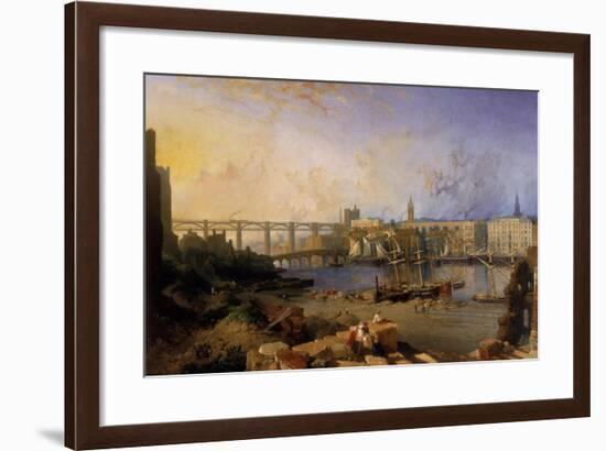 Newcastle Upon Tyne, 1862-63-Edmund John Niemann-Framed Giclee Print