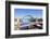 Newcastle Upon Tyne City with Tyne Bridge and Swing Bridge over River Tyne-Neale Clark-Framed Photographic Print