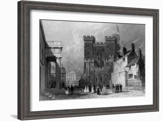 Newcastle Upon Tyne-Thomas Allom-Framed Art Print