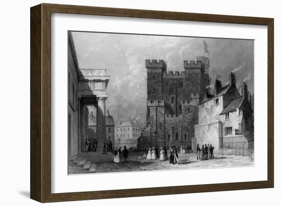 Newcastle Upon Tyne-Thomas Allom-Framed Art Print