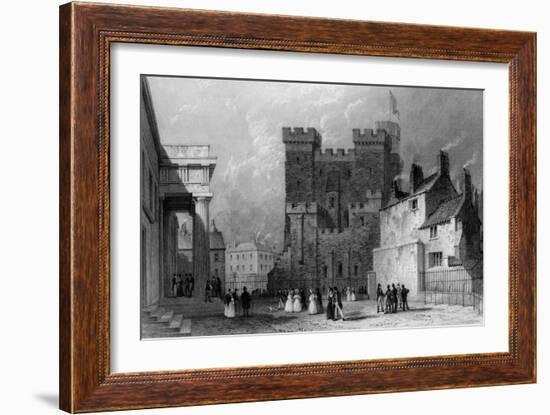 Newcastle Upon Tyne-Thomas Allom-Framed Art Print
