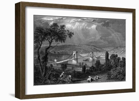 Newcastle Upon Tyne-Thomas Allom-Framed Art Print