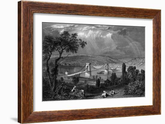 Newcastle Upon Tyne-Thomas Allom-Framed Art Print