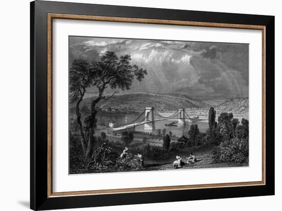 Newcastle Upon Tyne-Thomas Allom-Framed Art Print