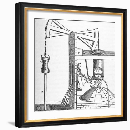 Newcomen's Engine-Science, Industry and Business Library-Framed Photographic Print