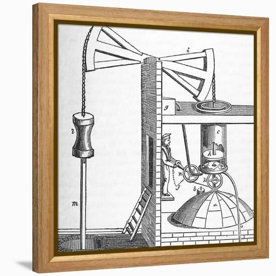 Newcomen's Engine-Science, Industry and Business Library-Framed Premier Image Canvas