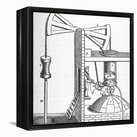 Newcomen's Engine-Science, Industry and Business Library-Framed Premier Image Canvas