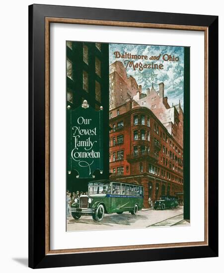 Newest Family Connection 1926-Charles H. Dickson-Framed Giclee Print