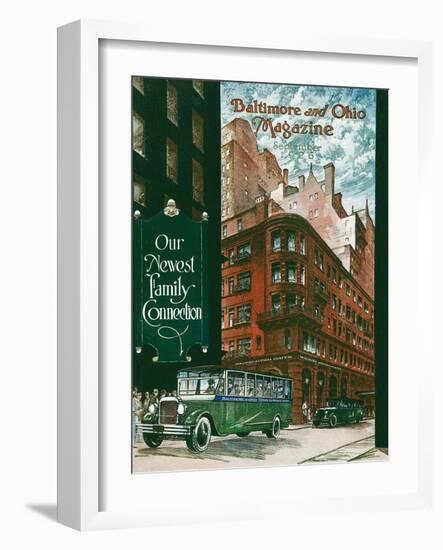 Newest Family Connection 1926-Charles H. Dickson-Framed Giclee Print