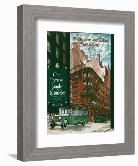 Newest Family Connection 1926-Charles H. Dickson-Framed Giclee Print