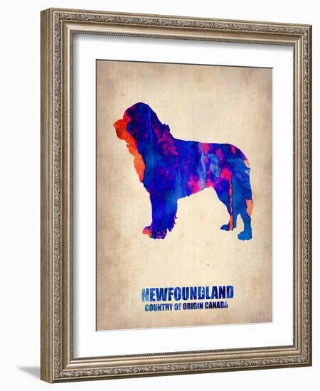 Newfoundland Poster-NaxArt-Framed Art Print