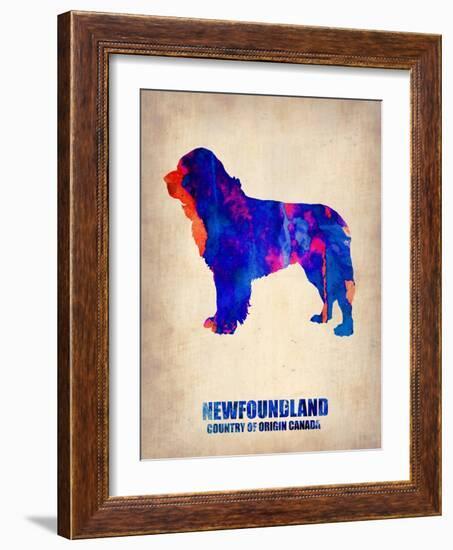 Newfoundland Poster-NaxArt-Framed Art Print