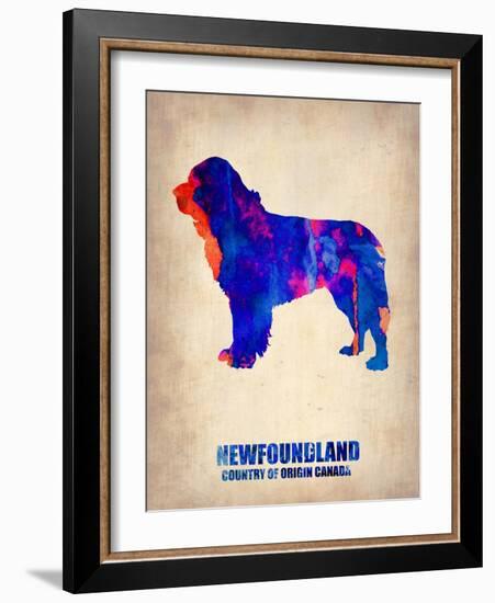 Newfoundland Poster-NaxArt-Framed Art Print