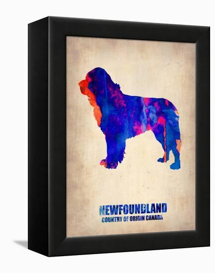 Newfoundland Poster-NaxArt-Framed Stretched Canvas