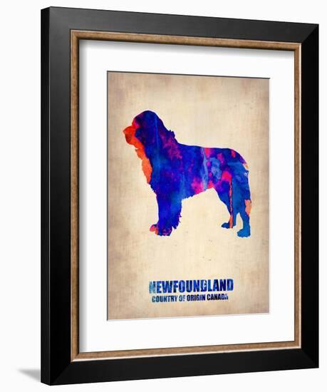 Newfoundland Poster-NaxArt-Framed Art Print