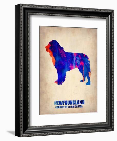 Newfoundland Poster-NaxArt-Framed Art Print