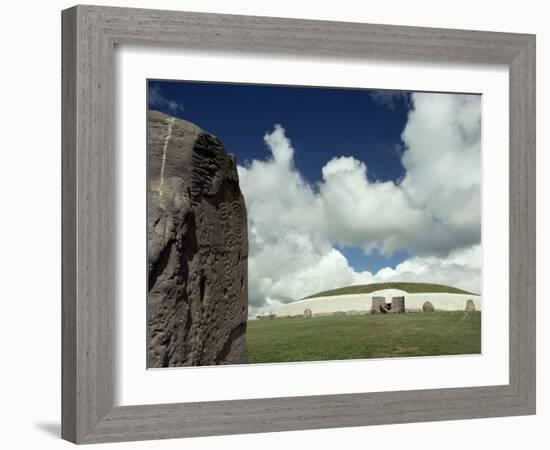 Newgrange, County Meath, Leinster, Republic of Ireland (Eire)-Adam Woolfitt-Framed Photographic Print