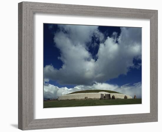 Newgrange, County Meath, Leinster, Republic of Ireland, Europe-Woolfitt Adam-Framed Photographic Print