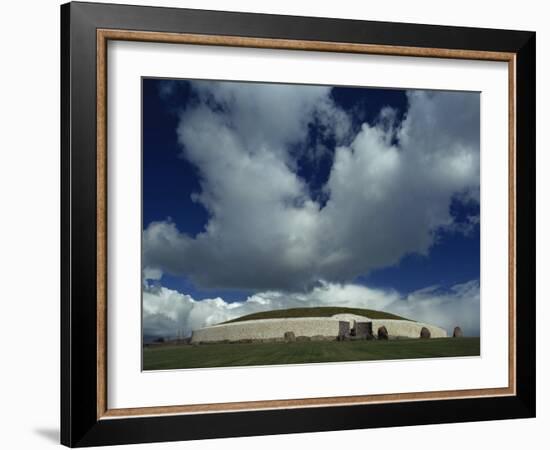 Newgrange, County Meath, Leinster, Republic of Ireland, Europe-Woolfitt Adam-Framed Photographic Print