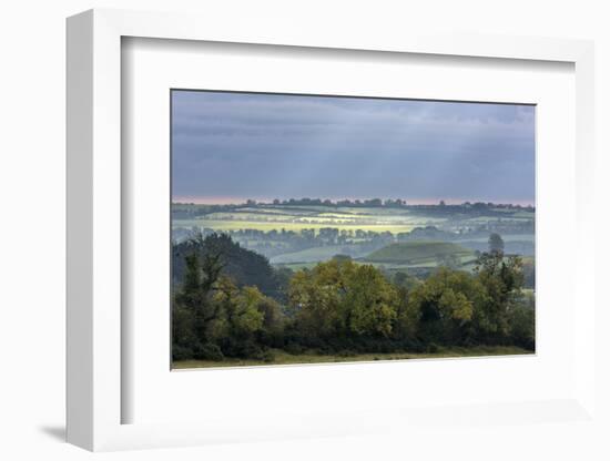 Newgrange, County Meath, Leinster, Republic of Ireland, Europe-Carsten Krieger-Framed Photographic Print