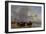 Newhaven, Firth of Forth at Sunset-Keeley Halswelle-Framed Giclee Print