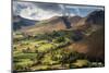 Newlands Valley and Causey Pike, Lake District, Cumbria, UK-Ross Hoddinott-Mounted Photographic Print