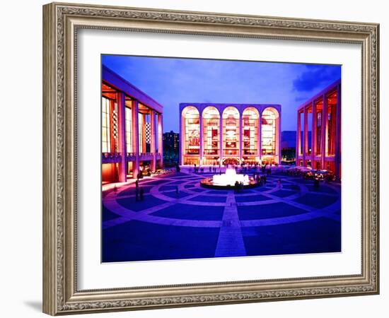 Newly Completed Lincoln Center-Michael Rougier-Framed Photographic Print