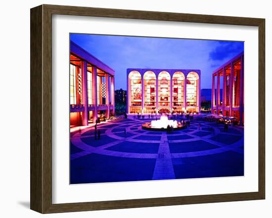 Newly Completed Lincoln Center-Michael Rougier-Framed Photographic Print