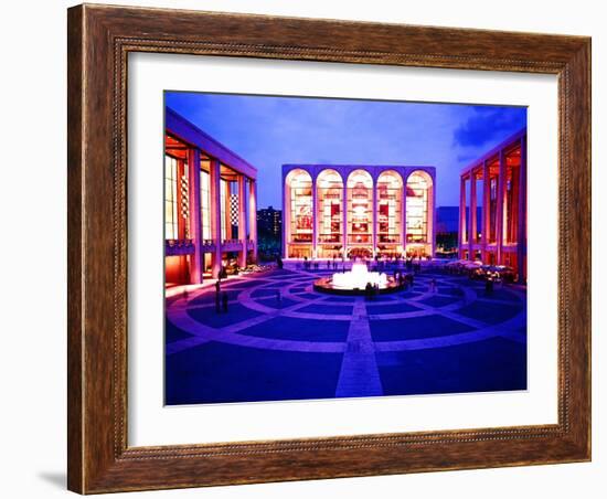 Newly Completed Lincoln Center-Michael Rougier-Framed Photographic Print