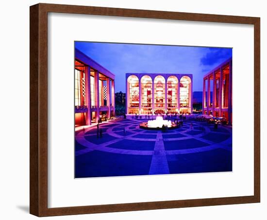 Newly Completed Lincoln Center-Michael Rougier-Framed Photographic Print